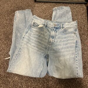 American Eagle Outfitters Light Wash Straight Leg Jeans
